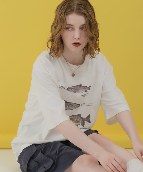 MUHET(ミュエータ)の「アソートアニマルプリントTシャツ(Tシャツ/カットソー・レディース・その他/オフホワイト/ホワイト系その他/ブラック・MEDIUM/X-LARGE)」の16枚目の写真