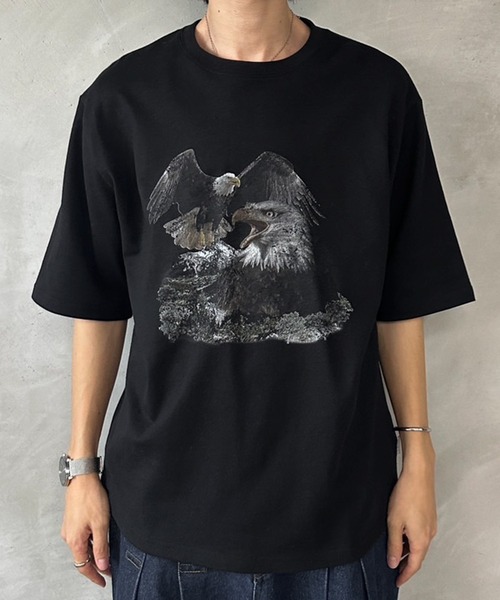 MUHET(ミュエータ)の「アソートアニマルプリントTシャツ(Tシャツ/カットソー・レディース・その他/オフホワイト/ホワイト系その他/ブラック・MEDIUM/X-LARGE)」の9枚目の写真