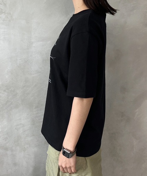 MUHET(ミュエータ)の「アソートアニマルプリントTシャツ(Tシャツ/カットソー・レディース・その他/オフホワイト/ホワイト系その他/ブラック・MEDIUM/X-LARGE)」の8枚目の写真