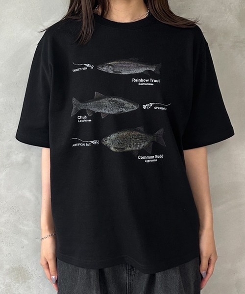 MUHET(ミュエータ)の「アソートアニマルプリントTシャツ(Tシャツ/カットソー・レディース・その他/オフホワイト/ホワイト系その他/ブラック・MEDIUM/X-LARGE)」の5枚目の写真