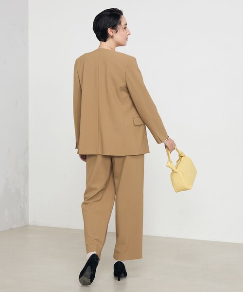 nolley's ノーリーズ カーキ ミリタリー ジャケット レディース 36