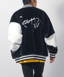 En serio TOKYO（エンソリオトーキョー）の「【RE730】 ふわふわもこもこのバーシティージャケット　MA1（MA-1）」