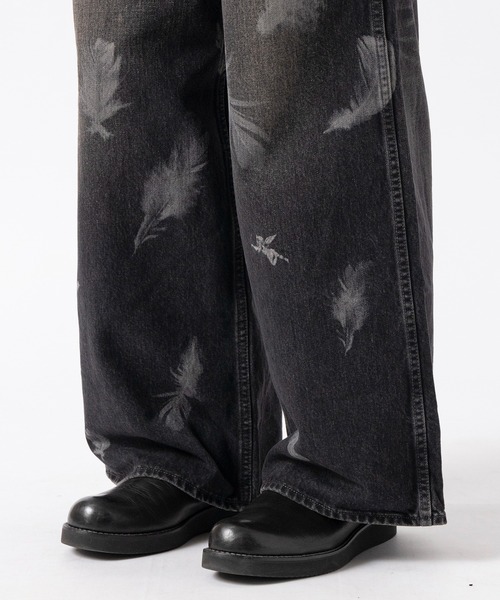 MASU（エムエーエスユー）の「【MASU/エムエーエスユー】MASU BOYS FEATHER BAGGY JEANS（デニムパンツ・メンズ・ブラック/ダークインディゴブルー・44/46）」の20枚目の写真