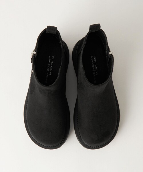 green label relaxing(グリーンレーベルリラクシング)の「サイドジップゴアブーツ / キッズ 17cm-21cm(ブーツ・キッズ・ベージュ/ブラック・17cm/18cm/19cm/20cm/21cm)」の5枚目の写真