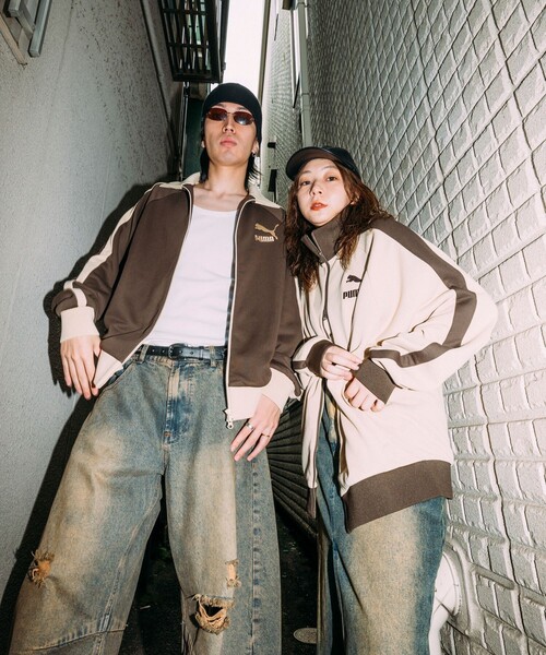 PUMA（プーマ）の「PUMA/プーマ 別注 T7 Track JKT/トラックジャケット 