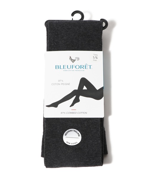 ESTNATION(エストネーション)の「BLEUFORET / コットンタイツ(タイツ/ストッキング・レディース・ライトグレー/グレー/ブラック・SMALL/MEDIUM)」の3枚目の写真