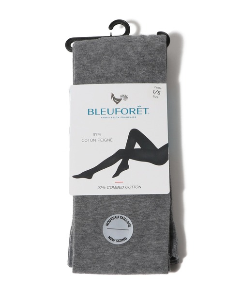 ESTNATION(エストネーション)の「BLEUFORET / コットンタイツ(タイツ/ストッキング・レディース・ライトグレー/グレー/ブラック・SMALL/MEDIUM)」の2枚目の写真