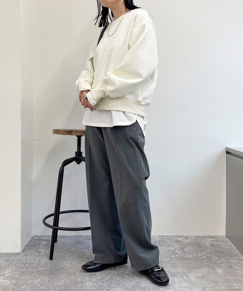 【セール】レオパードジャガードカットプルオーバー（Tシャツ/カットソー）｜fredy emue（フレディエミュ）