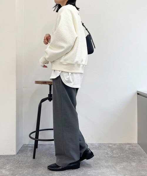 【セール】レオパードジャガードカットプルオーバー（Tシャツ/カットソー）｜fredy emue（フレディエミュ）