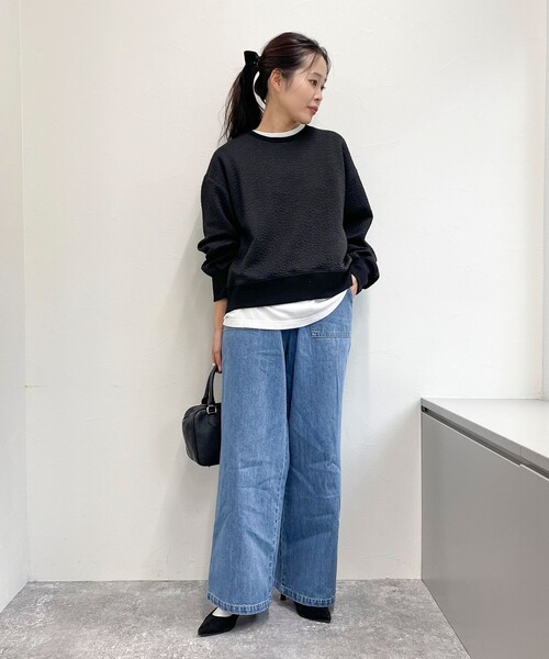 【セール】レオパードジャガードカットプルオーバー（Tシャツ/カットソー）｜fredy emue（フレディエミュ）