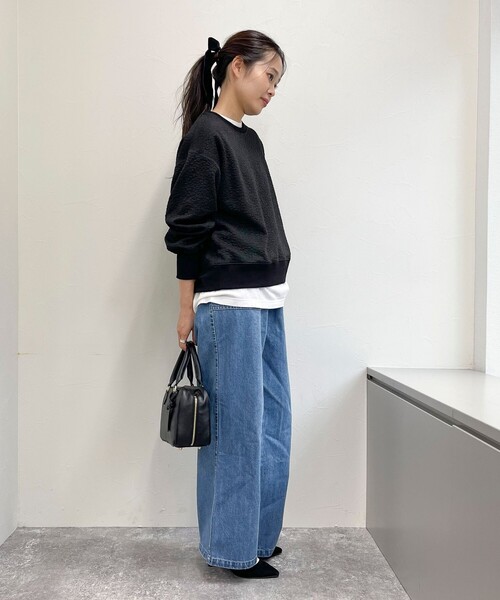 【セール】レオパードジャガードカットプルオーバー（Tシャツ/カットソー）｜fredy emue（フレディエミュ）