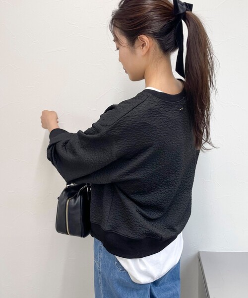 【セール】レオパードジャガードカットプルオーバー（Tシャツ/カットソー）｜fredy emue（フレディエミュ）