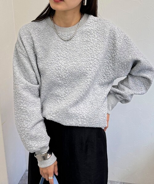 【セール】レオパードジャガードカットプルオーバー（Tシャツ/カットソー）｜fredy emue（フレディエミュ）