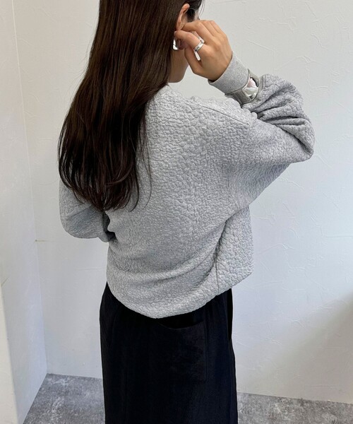 【セール】レオパードジャガードカットプルオーバー（Tシャツ/カットソー）｜fredy emue（フレディエミュ）