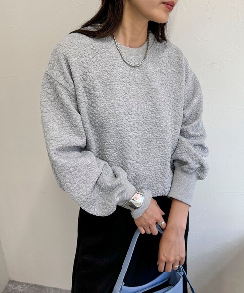 【セール】レオパードジャガードカットプルオーバー（Tシャツ/カットソー）｜fredy emue（フレディエミュ）