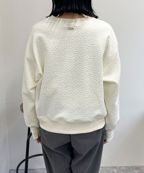 【セール】レオパードジャガードカットプルオーバー（Tシャツ/カットソー）｜fredy emue（フレディエミュ）