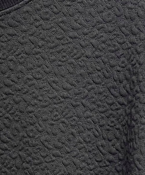 【セール】レオパードジャガードカットプルオーバー（Tシャツ/カットソー）｜fredy emue（フレディエミュ）