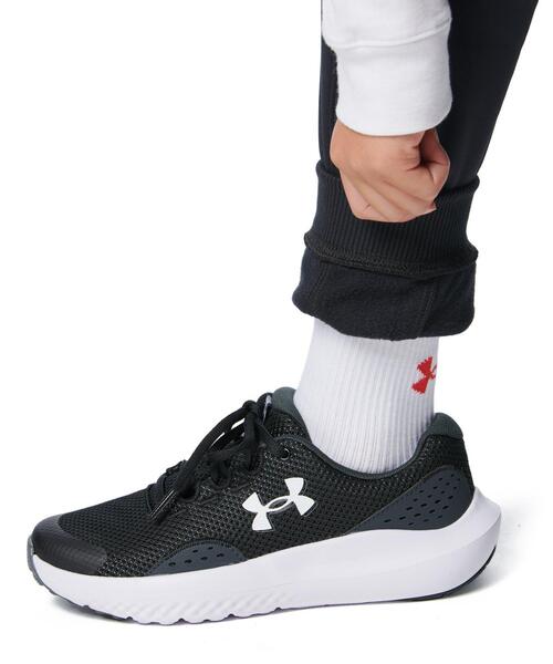 UNDER ARMOUR(アンダーアーマー)の「UAアーマーフリース プリント ジョガーパンツ(トレーニング/キッズ)(Tシャツ/カットソー・キッズ・ブラック・140cm/150cm/160cm/130cm)」の6枚目の写真