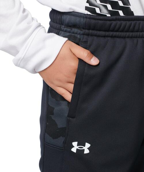 UNDER ARMOUR(アンダーアーマー)の「UAアーマーフリース プリント ジョガーパンツ(トレーニング/キッズ)(Tシャツ/カットソー・キッズ・ブラック・140cm/150cm/160cm/130cm)」の7枚目の写真