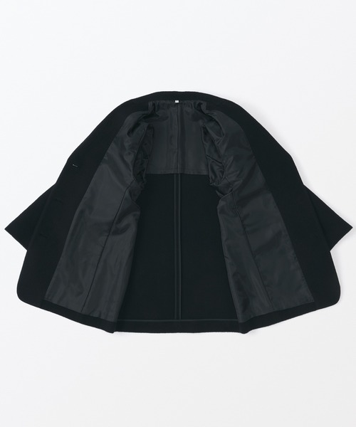 無印良品（ムジルシリョウヒン）の「婦人　再生ウール混ジャケットコート（黒）（ダウンジャケット/コート・レディース・ブラック・XL/L/M/S）」の7枚目の写真