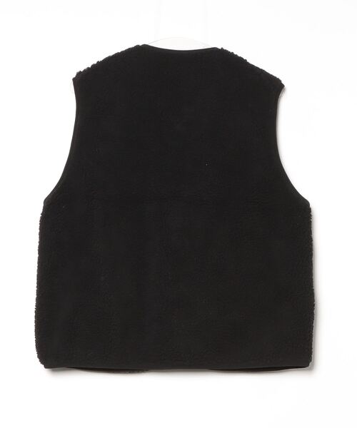 Vincent et Mireille（バンソンエミレイユ）の「[Vincent et Mireille/ヴァンソン エ ミレイユ] ボアフリースベスト（ベスト・レディース・アイボリー/グレー/ブラック・36）」の4枚目の写真