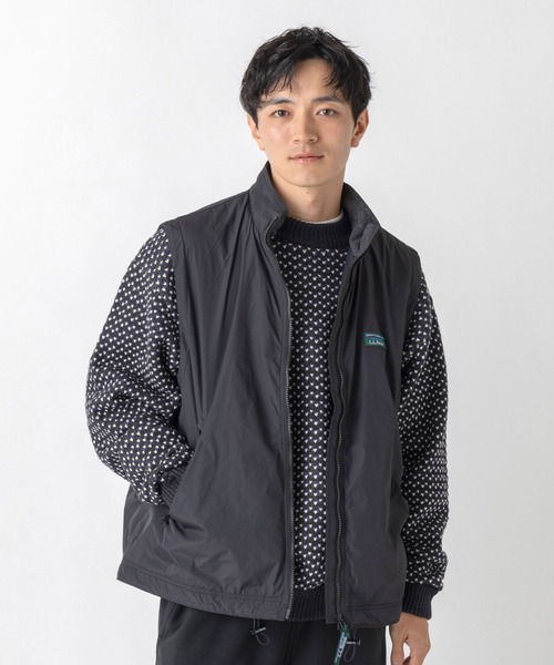 L.L.Bean（エルエルビーン）の「【JAPAN EDITION】ラヴェル・マイクロフリース・ラインド・ベスト（ベスト・メンズ・タン/ブラック/チョコ/ネイビー・MEDIUM/LARGE）」の22枚目の写真