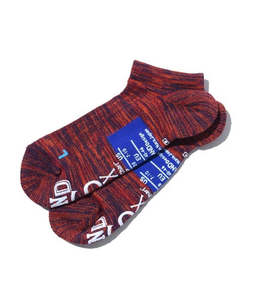 ANDSOX(アンドソックス)の「3-【ANDSOX】SUPPORT PILE SHORT サポートパイルショート 靴下(ソックス/靴下・メンズ・レッド系その他/ブルー系その他/グリーン系その他/オレンジ系/ライトグレー/ブルー/ワイン系/スカイブルー/ブラック/アイボリー・S/M)」の9枚目の写真