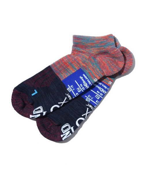 ANDSOX(アンドソックス)の「3-【ANDSOX】SUPPORT PILE SHORT サポートパイルショート 靴下(ソックス/靴下・メンズ・レッド系その他/ブルー系その他/グリーン系その他/オレンジ系/ライトグレー/ブルー/ワイン系/スカイブルー/ブラック/アイボリー・S/M)」の8枚目の写真