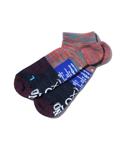 ANDSOX(アンドソックス)の「3-【ANDSOX】SUPPORT PILE SHORT サポートパイルショート 靴下(ソックス/靴下・メンズ・レッド系その他/ブルー系その他/グリーン系その他/オレンジ系/ライトグレー/ブルー/ワイン系/スカイブルー/ブラック/アイボリー・S/M)」の18枚目の写真