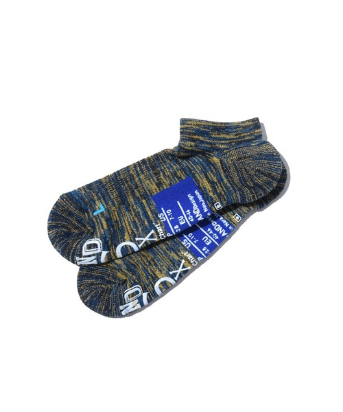 ANDSOX(アンドソックス)の「3-【ANDSOX】SUPPORT PILE SHORT サポートパイルショート 靴下(ソックス/靴下・メンズ・レッド系その他/ブルー系その他/グリーン系その他/オレンジ系/ライトグレー/ブルー/ワイン系/スカイブルー/ブラック/アイボリー・S/M)」の17枚目の写真