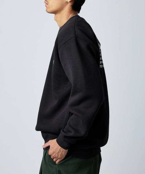 WILD THINGS（ワイルドシングス）の「【WILD THINGS】別注商品 ステンシルバックプリントスウェット（スウェット・メンズ・オリーブ/グレー/ブラック・XL/L）」の14枚目の写真