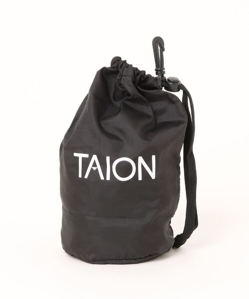 TAION(タイオン)の「【TAION / タイオン】V NECK BUTTON DOWN VEST(ダウンベスト・メンズ・ブラック・M/L)」の4枚目の写真