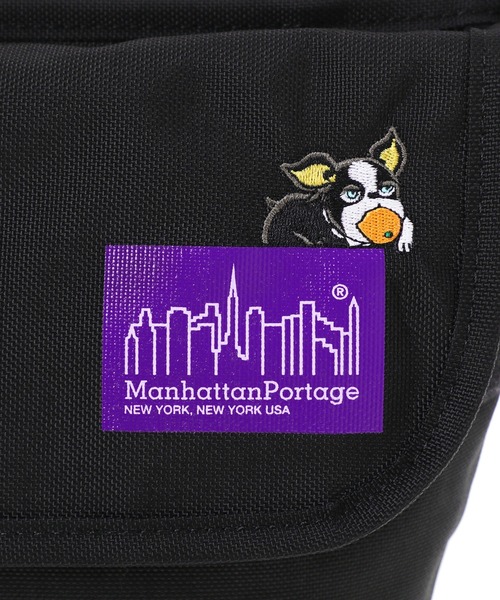 Manhattan Portage（マンハッタンポーテージ）の「Casual Messenger Bag JOJO（メッセンジャーバッグ・メンズ・ブラック・X-SMALL）」の9枚目の写真