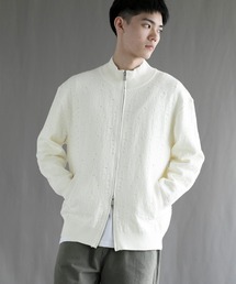 aimoha(�A�C���n)�́yaimoha neo�zDouble Zip-Up Knit Blouson(�u���]��)