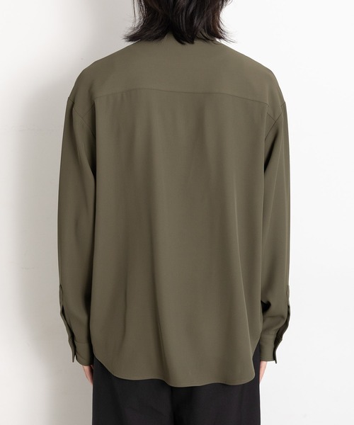 HARE（ハレ）の「ドローイングモチーフフロントプリントシャツ(HARE)（シャツ/ブラウス・メンズ・ブラック/グリーン/ホワイト・FREE）」の15枚目の写真