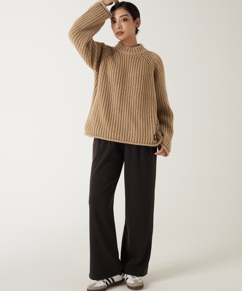 【セール】裏シャギー ストレートパンツ（その他パンツ）｜Eddie Bauer（エディーバウアー）