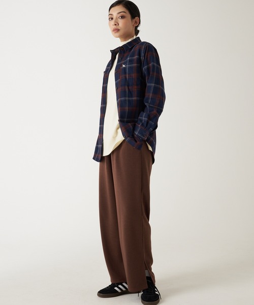 【セール】裏シャギー ストレートパンツ（その他パンツ）｜Eddie Bauer（エディーバウアー）