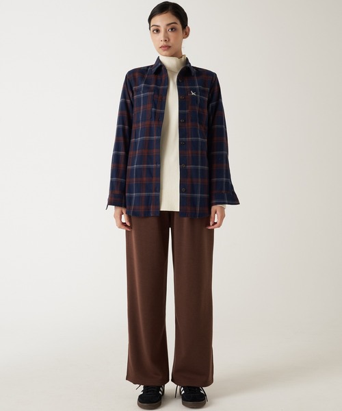 【セール】裏シャギー ストレートパンツ（その他パンツ）｜Eddie Bauer（エディーバウアー）