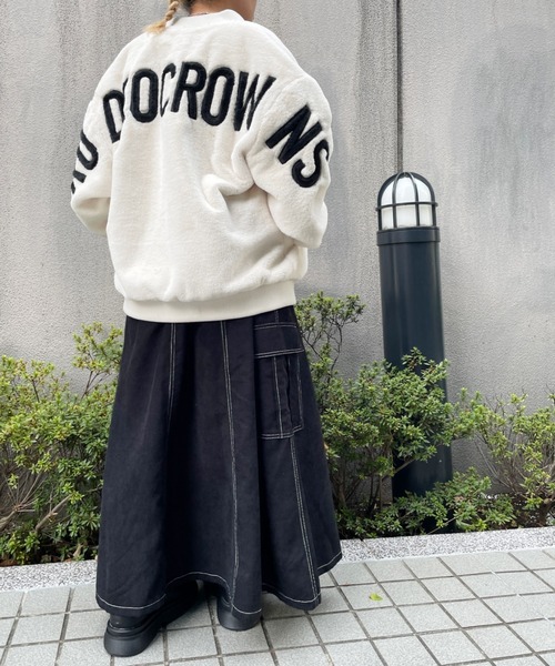 バックロゴフェイクファージャケット♡RODEO CROWNS タグ付き セール