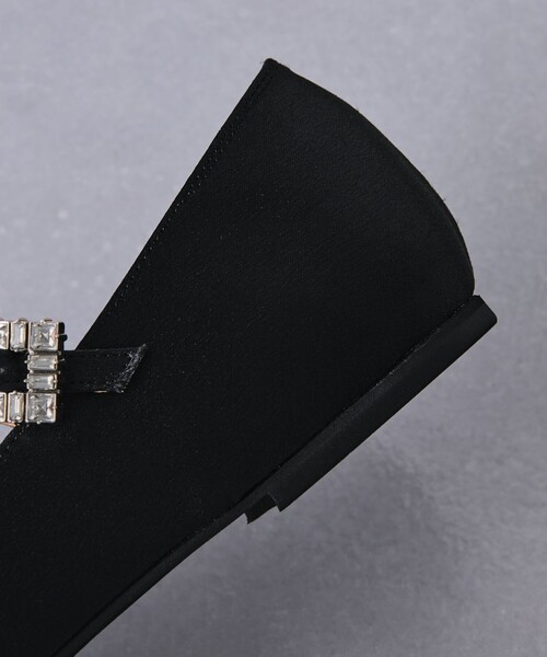 UNITED ARROWS(ユナイテッドアローズ)の「サテンビジュー メリージェーン(その他シューズ・レディース・パープル/ブラック・36/36h/37/37h/38/38h/35h)」の15枚目の写真