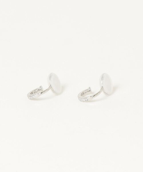 Ritomo De Ricco(リトモ・デ・リコ)の「落ちにくい!痛くなりにくい ビジューフープイヤリング(イヤリング・レディース・シルバー/ゴールド・FREE)」の11枚目の写真