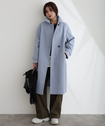 ElegChic（エレグシック）の「家で洗えるコート（ステンカラーコート）」