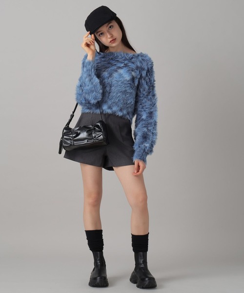 FOREVER 21（フォーエバー トゥエンティーワン）の「【2024FW】微起毛ショートパンツ（その他パンツ・レディース・ブラック/グレー・SMALL/MEDIUM）」の3枚目の写真