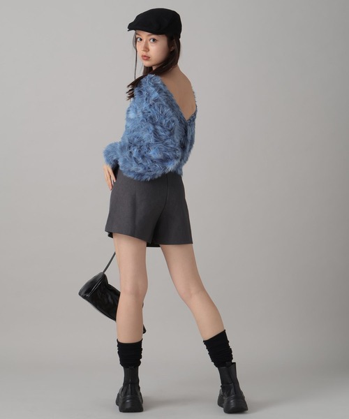 FOREVER 21（フォーエバー トゥエンティーワン）の「【2024FW】微起毛ショートパンツ（その他パンツ・レディース・ブラック/グレー・SMALL/MEDIUM）」の6枚目の写真