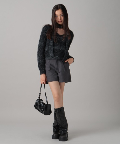 FOREVER 21（フォーエバー トゥエンティーワン）の「【2024FW】微起毛ショートパンツ（その他パンツ・レディース・ブラック/グレー・SMALL/MEDIUM）」の9枚目の写真