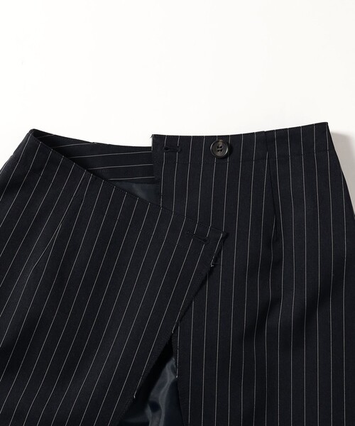 B:MING by BEAMS(ビーミングバイビームス)の「ラップ スカート付き パンツ(S~M)(スラックス・レディース・ネイビー/ブラウン系その他・SMALL/MEDIUM)」の7枚目の写真