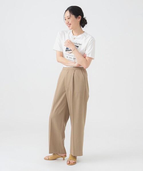 B:MING by BEAMS(ビーミングバイビームス)の「ラップ スカート付き パンツ(S~M)(スラックス・レディース・ネイビー/ブラウン系その他・SMALL/MEDIUM)」の15枚目の写真