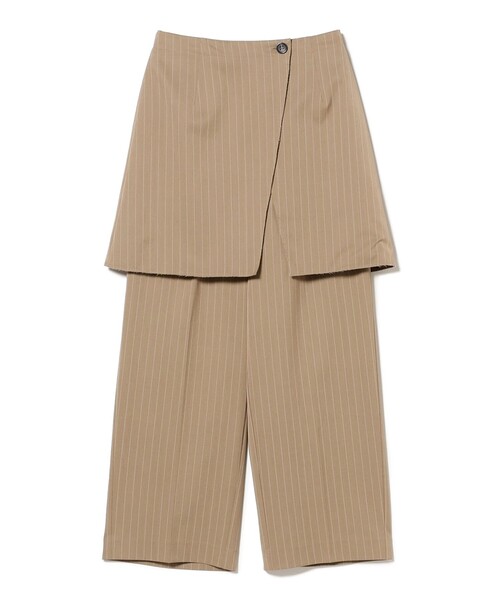 B:MING by BEAMS(ビーミングバイビームス)の「ラップ スカート付き パンツ(S~M)(スラックス・レディース・ネイビー/ブラウン系その他・SMALL/MEDIUM)」の16枚目の写真