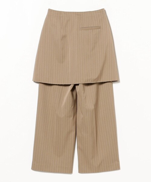 B:MING by BEAMS(ビーミングバイビームス)の「ラップ スカート付き パンツ(S~M)(スラックス・レディース・ネイビー/ブラウン系その他・SMALL/MEDIUM)」の17枚目の写真