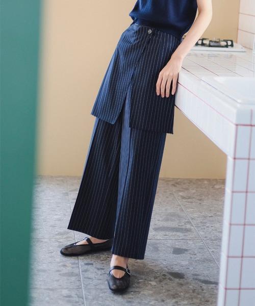 RBS バイカラースカート RBS(アールビーエス) / バイカラーライン  